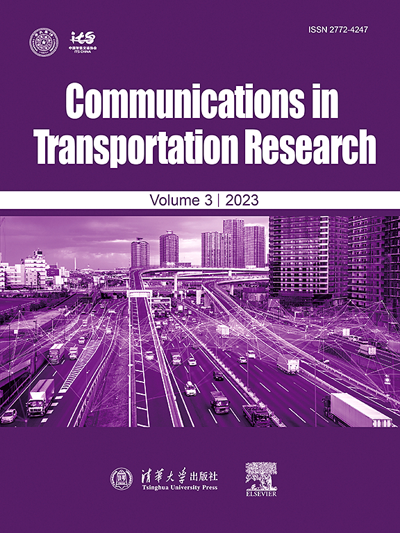 Go to journal home page - Communications in Transportation Research